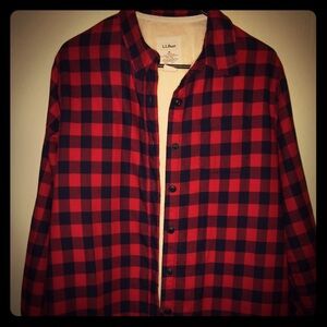 Fleece Lined Flannel Shirt